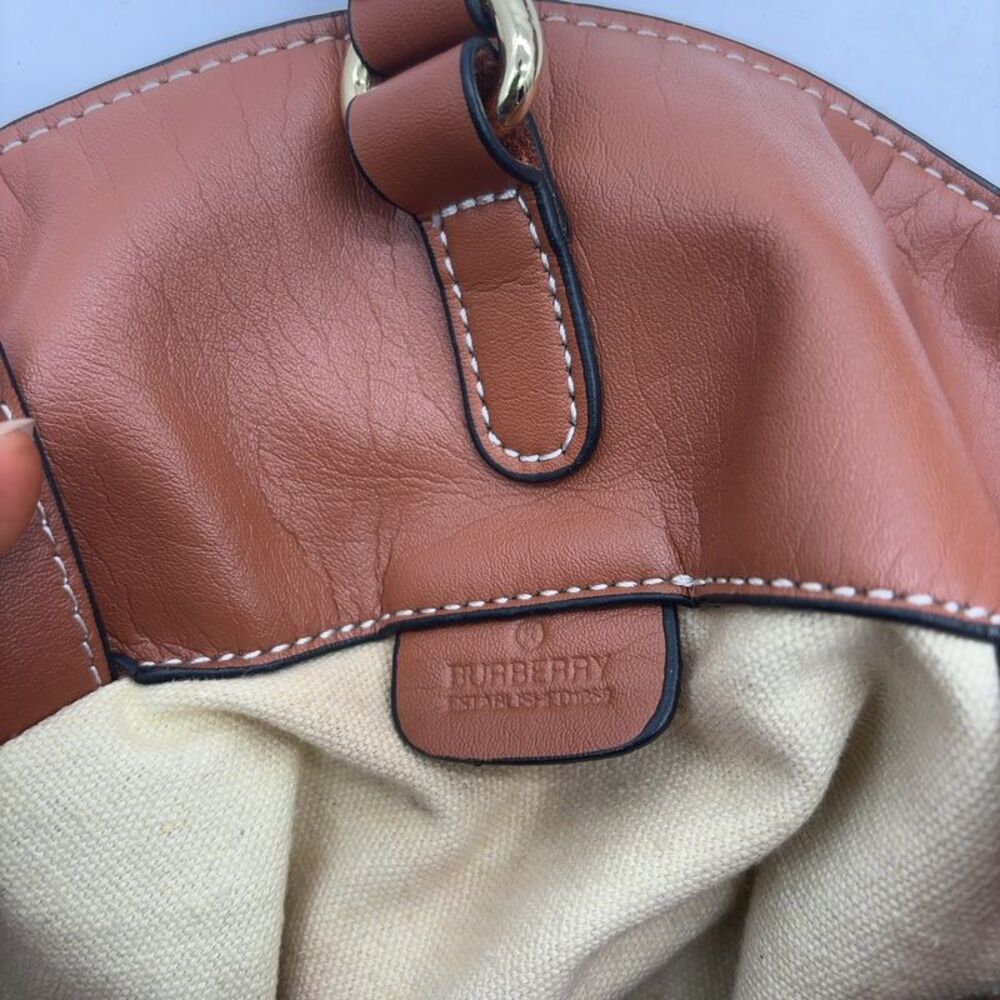 Burberry canvas tote - Picture 4 of 6